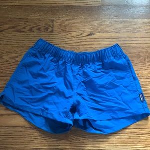 Blue Patagonia shorts